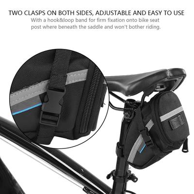 PU Bike Rr Rack Storage Bag Large Capacity Saddle Tail Pouch   Accessory