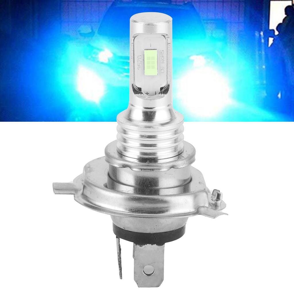Headlight Fog Lamp LED Bulb Chip for Motorcycle Car WH4 Plug 80W DC 12V 24V(Ice Blue 6000K )