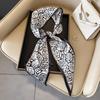 New Spring and Autumn Thin and Narrow Small Long Silk Scarf Women's Summer Decoration Shirt Suit Scarf Headband Streamer Ribbon Wholesale