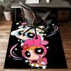1pc Powerpuff Design Printed Area Rug Carpet for Bedroom Living Room Home Decor Rugs Mat Non Slip Mat Rug for Bedside