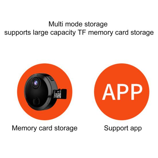 HDQ15 Mini Camera Night Vision Long Standby Time USB Charging High-definition Home Camera