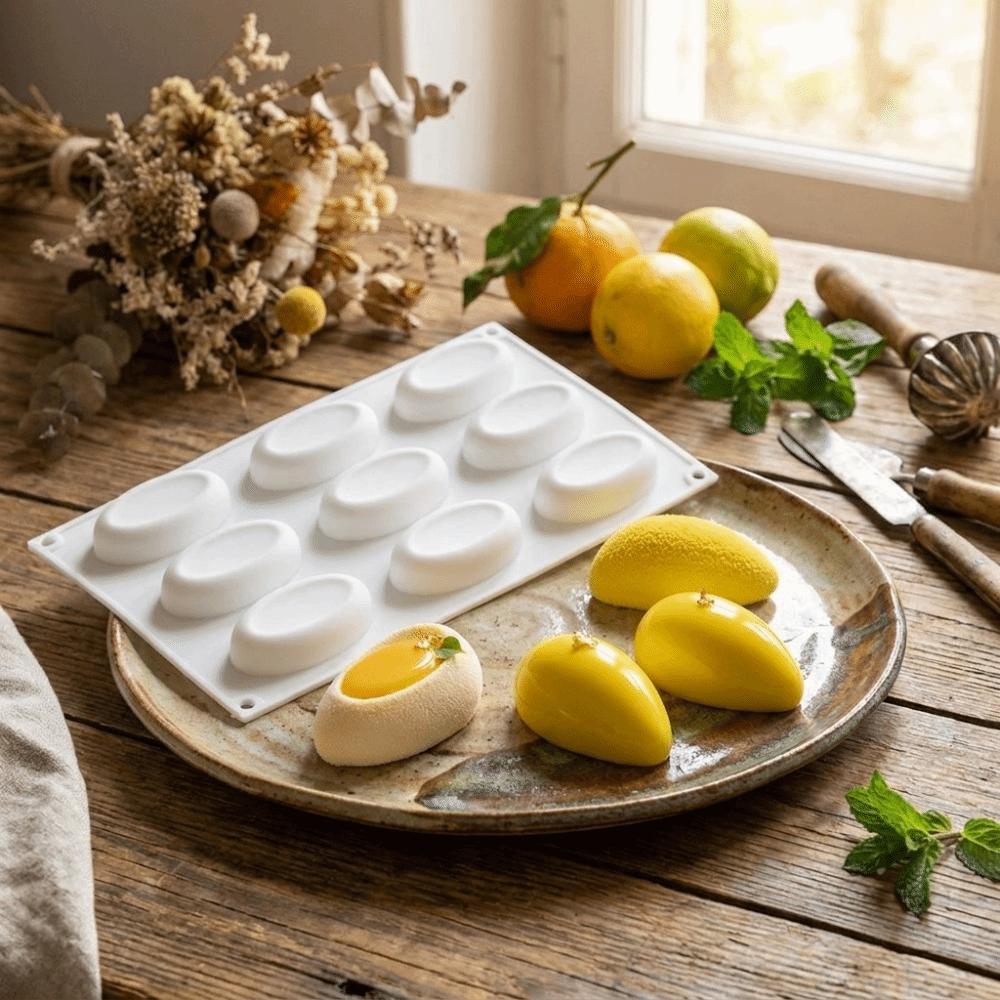 Non-Stick Cake Mold Flexible Dessert Mold Soft Chocolate Mold Mousse Cake Making
