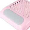 Nail Dust Collector Machine with Reusable Filter Mesh Extractor EUR White