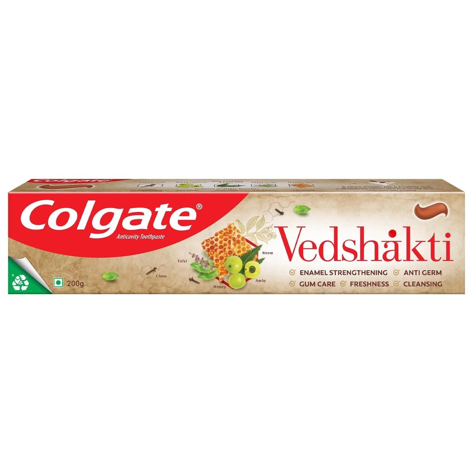 Colgate Swarna Vedshakti Toothpaste 200g |Ayurvedic