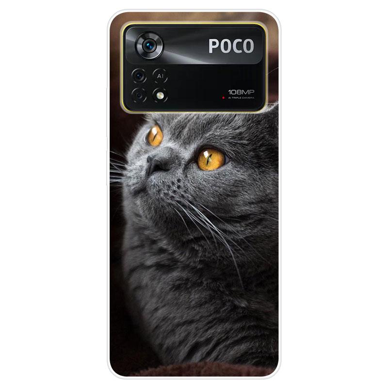 For Xiaomi Poco X4 Pro 5G PocoX4 Pro 5G Case Soft Silicone Back Cover Cartoon Phone Case Fashion