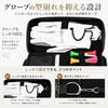 Golf Pouch Glove Holder Small Item Storage Partitioned Large Capacity Tee Marker Carabiner Water-resistant Round Mens Womens.