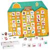 Wooden Building Blocks & Number Puzzle for Kids Ages 3-6