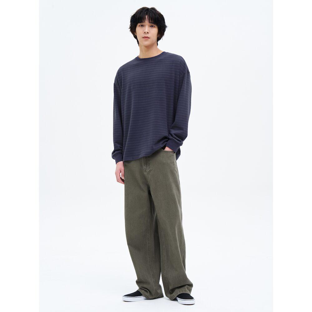 8seconds Cotton Washed Pants Khaki