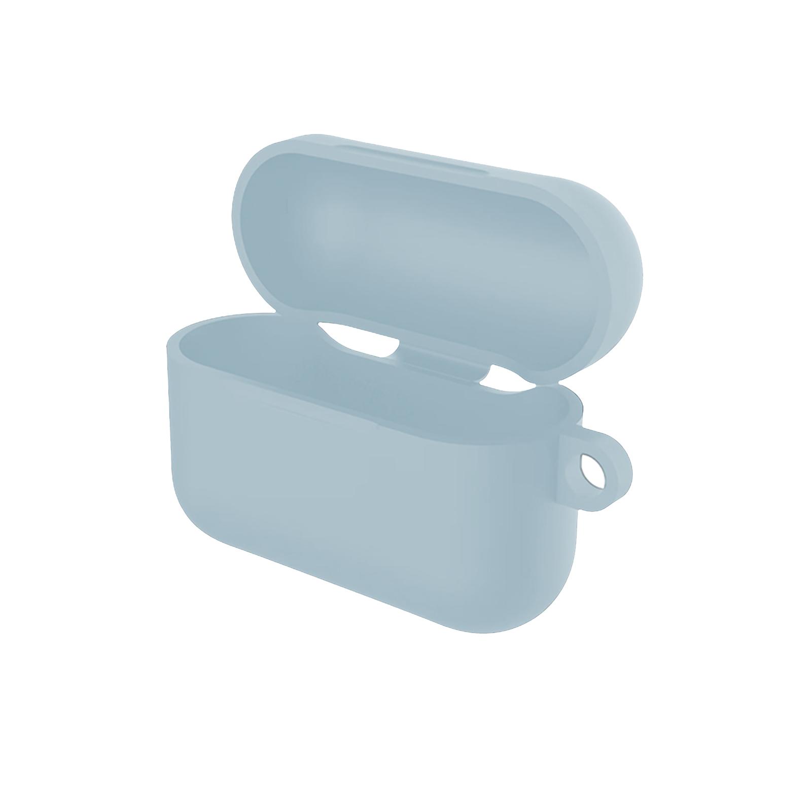 

Силиконовый чехол для наушников для беспроводных наушников M6, чехол для зарядки, защитный силиконовый чехол на 360 градусов серый