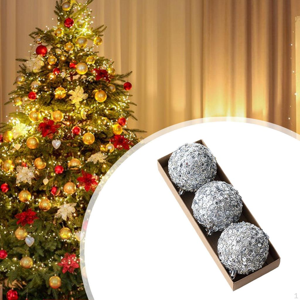 Christmas Ball Set Tree Decorations Handy DIY Projects Decorative Balls for