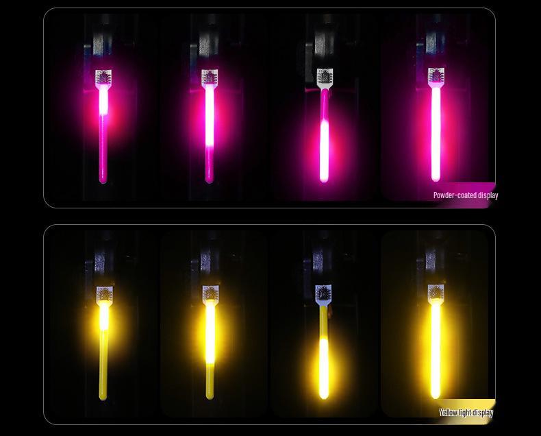 USB Dobíjecí Zadní Světlo na Kolo s Tekoucím Světlem - Vysoká Svítivost pro Noční Jízdu na Horských a Silničních Kolech