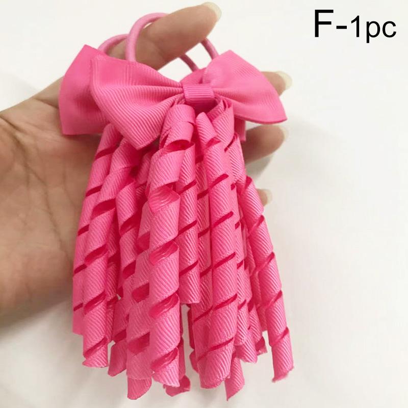 Girl Rubber Band Hair Rope Cheerleader Girl Hair Tie Hair Ring Ponytail Holder Bowknot Headdress
