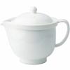 Nagao Lightweight and Unbreakable Dishwasher and Microwave Made In Japan Teapot, 480ml, White, Plastic, Safe, SECCHU,