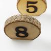 Andoer Wedding Table Number, 1-10 Wooden Table Number Rustic Party Wedding Decoration Number Blocks Professional Table Numbers For Wedding Reception