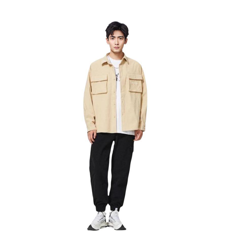Li Ning Jacket Men's Milk Umber AFDSB25-3