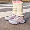 Hongxing Erke Childrens Running Shoes With Magic Rotation Technology And Gradient Logo Kids sneaker Mist-Purple Pink Crystal-White 65125303049-706