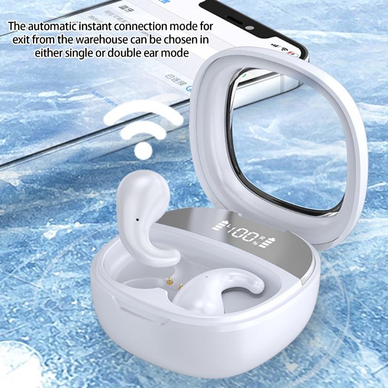 11.6mm Thin Wireless Sleep Earbuds For Side Sleepers Bluetooth-compatible 5.3 And Auto Shutoff For Overnight Comfort