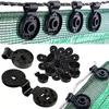 Shade Net Fixing Clips Durable Reusable Plastic Easy Install Weatherproof for Garden Patio Outdoor Greenhouse Use