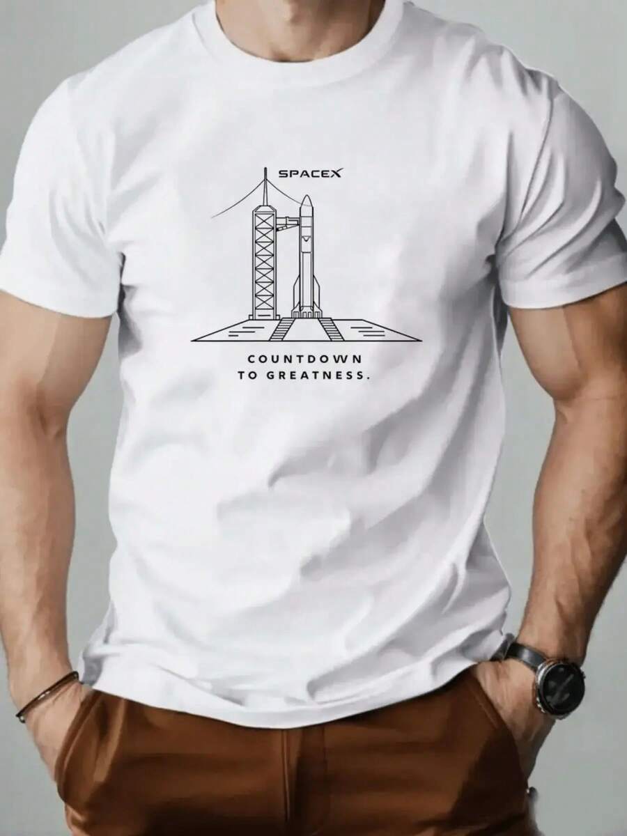

Real Unisex Printed T-Shirt Versatile Top S