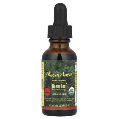 Feuille de Neem, Extrait Herbal Liquide, 29,57 ml (1 once liquide)