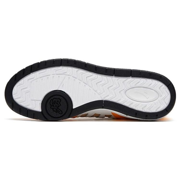 Anta Flame 4.0 Slip Resistant Durable Low Top Skate Shoes Men Skate Shoes Yellow 112328090-3