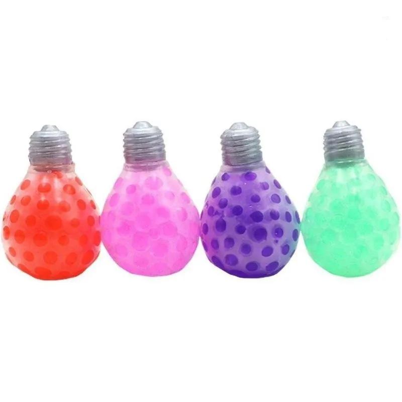 Adult Venting Grapes Anti Stress Face Reliever Bulb Ball Autism Mood Squeeze Relief Healthy Toy Vent Toy Extruded Discoloration