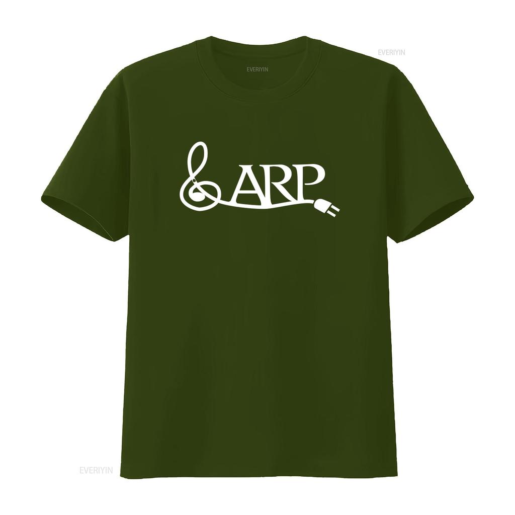 ARP Instruments T Shirt 100 Cotton Retro Analog Synthesiser Design Music Tech vintage Washed Versatile Stretched fashion Soft