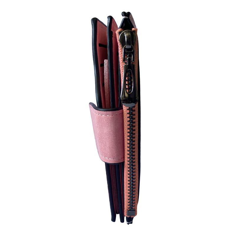 Portafoglio da donna con pochette Hasp corto Custodia da donna Mini Lady Carteira Femininas Portamonete Porta carte