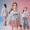 ASK JUNIOR Kids' Cartoon Print Long Sleeve T-Shirt