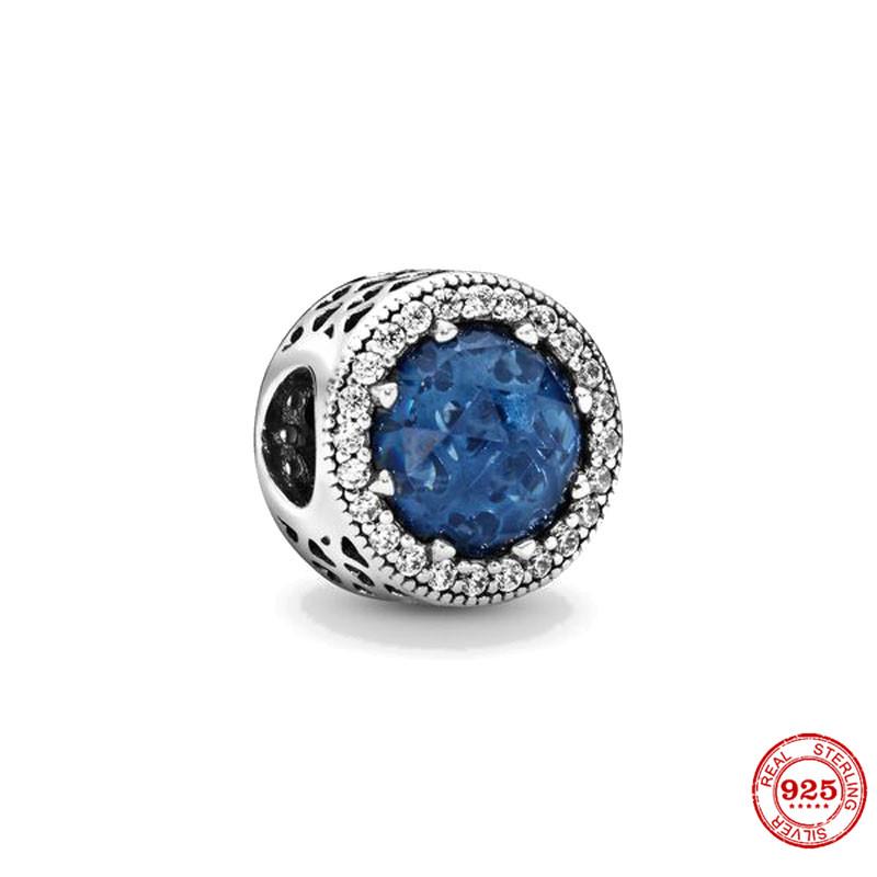 Classic copper Sparkling Clear Charm Bead Ideal For Girl Compatible With Authentic Bracelets Do It Yourself Women Jewellery