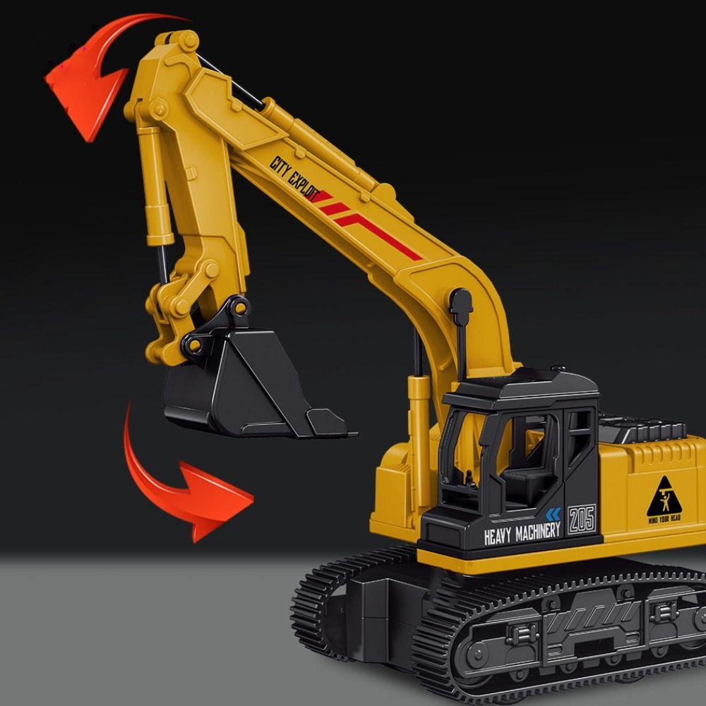 Inertial Gliding City Construction Excavator Models Crane  Funny   Outdoor
