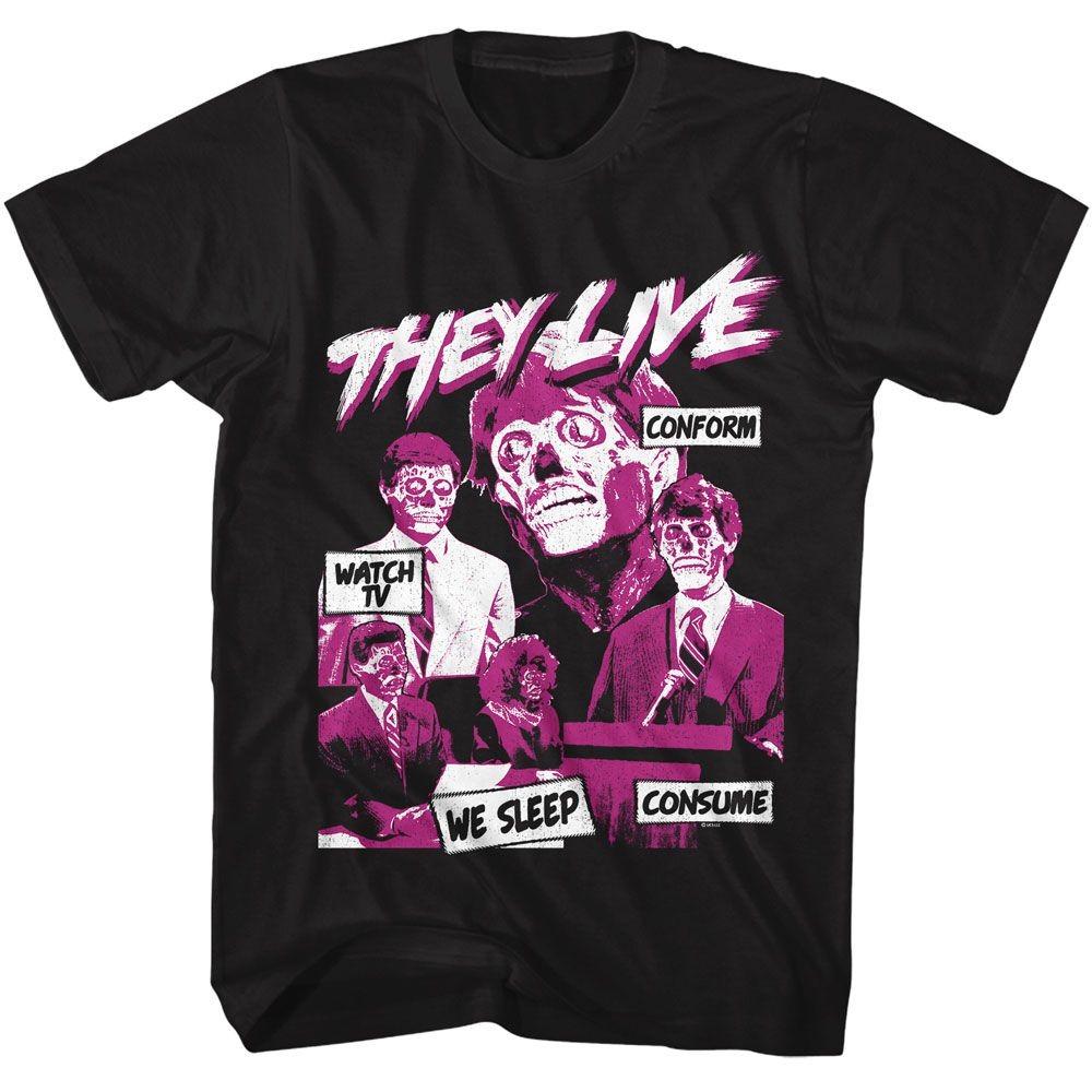 They Live Conform Black Movie Shirt Unisex T-Shirt XXXXL