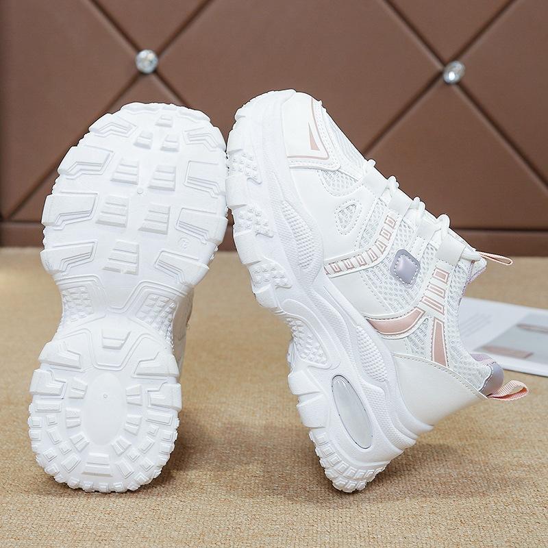 Autumn New Platform Sneakers, Lightweight Soft-soled Breathable Running Shoes, Mesh Dad