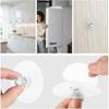 4Pcs Stick on Knobs Clear Cabinet Drawer Knob Self-Adhesive Cabinet Knob Plastic Diamond Crystal Shaped Pull Handle Drill Free Self-Stick Push Pull
