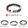 Natural Stone Constellation Bracelet With Handcrafted Planet Design For Couples And Travel Gift