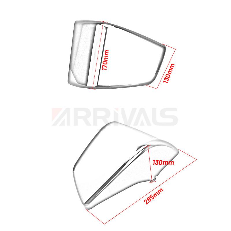 Chrom Black Boční kapotáže Motocyklu Chránič krytu baterie Pro Honda Shadow ACE VT400 VT750 VT 400 750 1997-2003