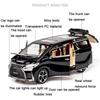 1:24 Denza D9 LM300 Car Model Toy Alloy Diecast Sound Light Pull Back Doors Opened SUV Models Collection Gift for Children