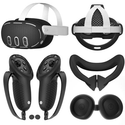 Dla Meta Quest 3 Akcesoria VR Pokrowiec Ochronny VR Osłona Twarzy Gogli VR Osłona Soczewek Uchwyty Kontrolerów Dla Oculus Quest 3