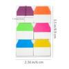 VANRA Sticky Heading Transparent 6 120 Sheets x 10 Packs Notes, Notes, Film, Writable, Colors,