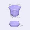 Foldable Portable Washing Machine Mini Underwear Blue Light Sterilization Clothes Washer