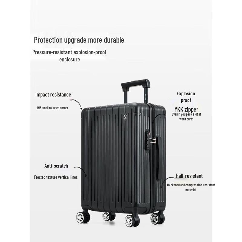 

Aihua Shi ABS&PC Spinner Luggage