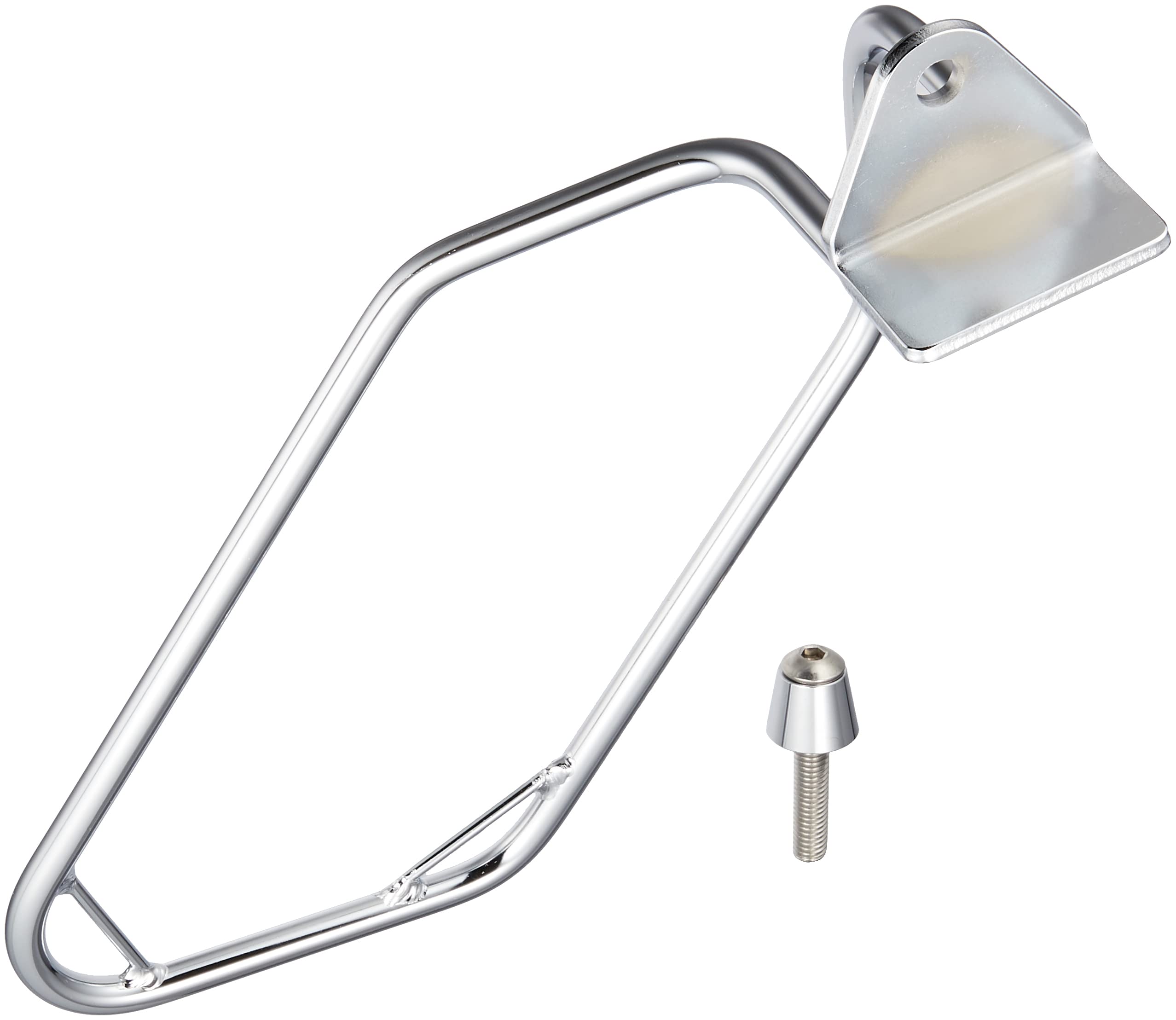 

Kijima Motorcycle Parts Saddlebag Compatible with Left Chrome for and FXDL Support, Steel, DHW, Side, Plated, FXD/C ( 06- 14) ( 06- 17) (HD-08021)