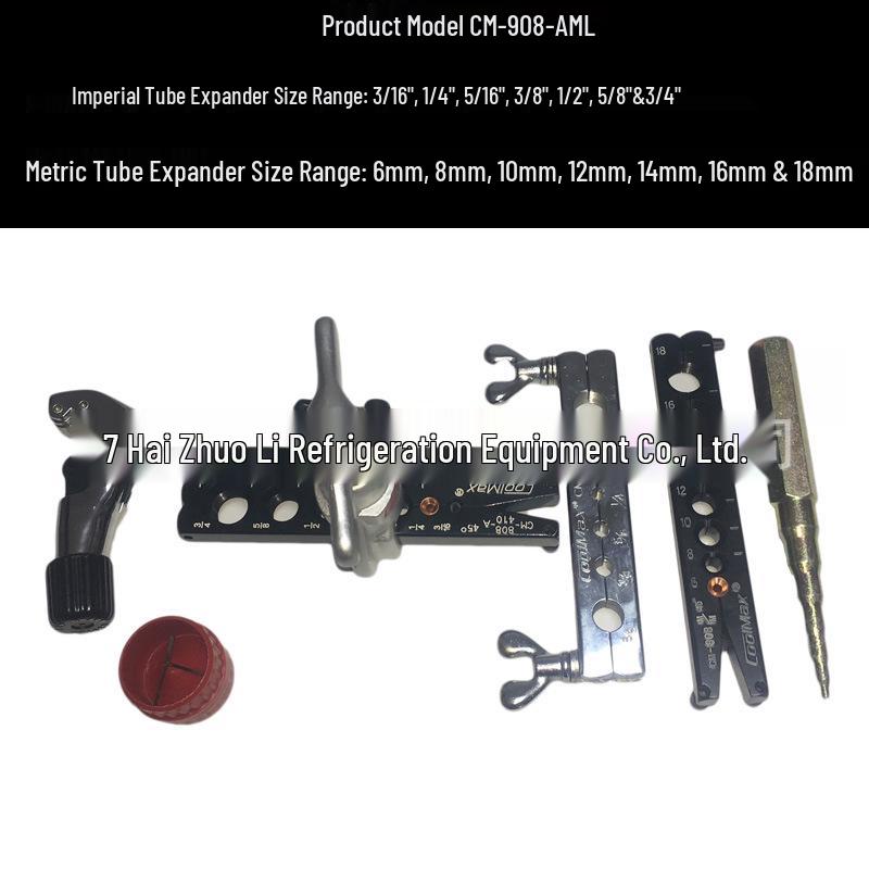 Taiwan GEME CM-908-AML Metric/Imperial Eccentric Flaring Tube Expander Tool