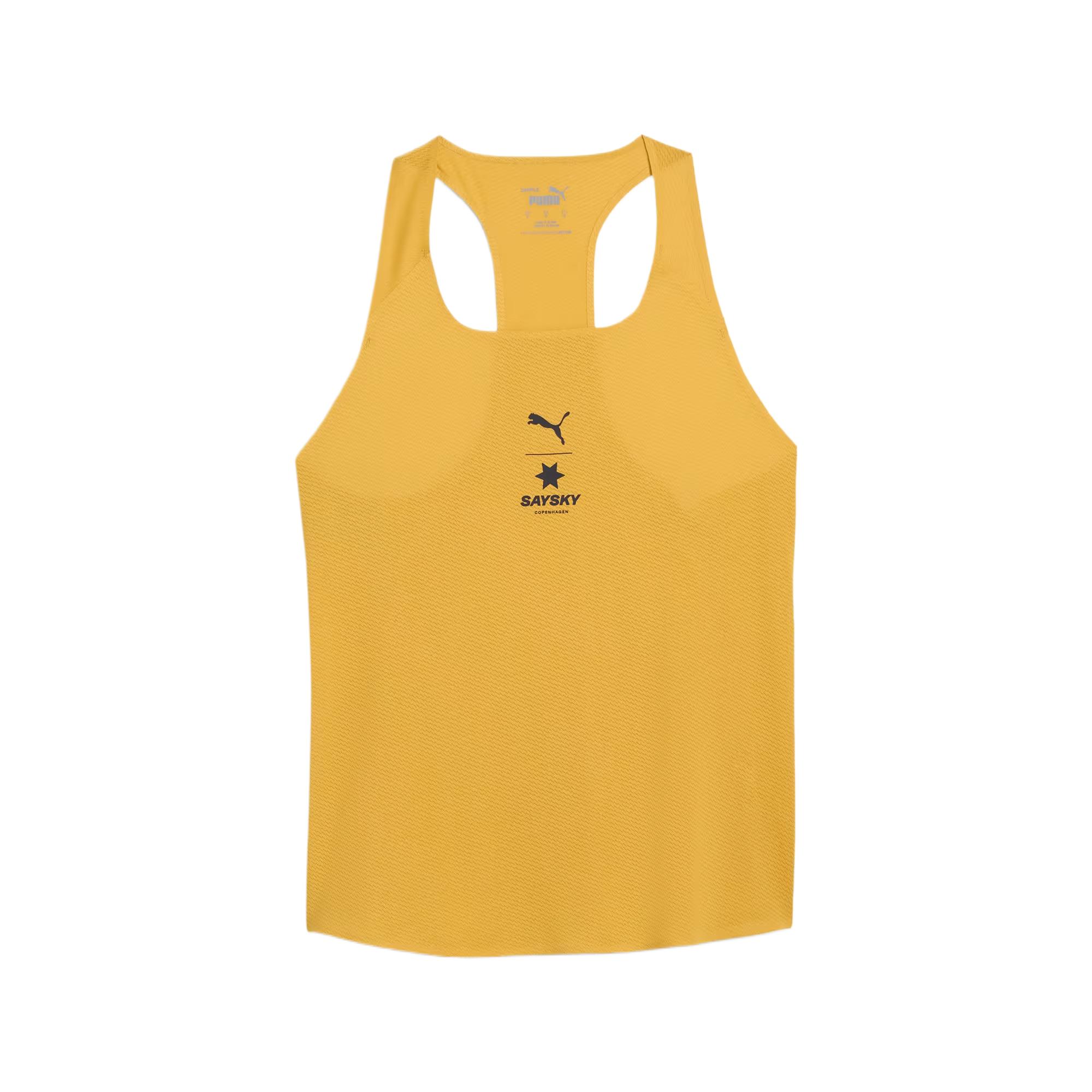 Puma X Saysky Collaboration Fashion Soft Versatile Sports Tank Top Women tops Gold 526838-62 S