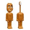 Gehirnfäule TungTungTung Sahur Figuren Zahnbürste Kinder Tragbare Reise-Zahnbürste Lustiges Kindergeburtstagsgeschenk s Bewegliche Gelenkige Figur Maßstabsgetreu Detailliert