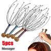 5PCS Head Neck Scalp Massager Massage Octopus Equipment Stress Release Relax Tool