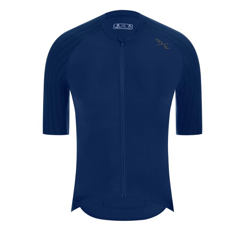 Maglia da Ciclismo Estiva da Uomo Maglia da Bici da Strada Cerniera YKK Maglia da Bicicletta Traspirante Aerodinamica Manica Raglan