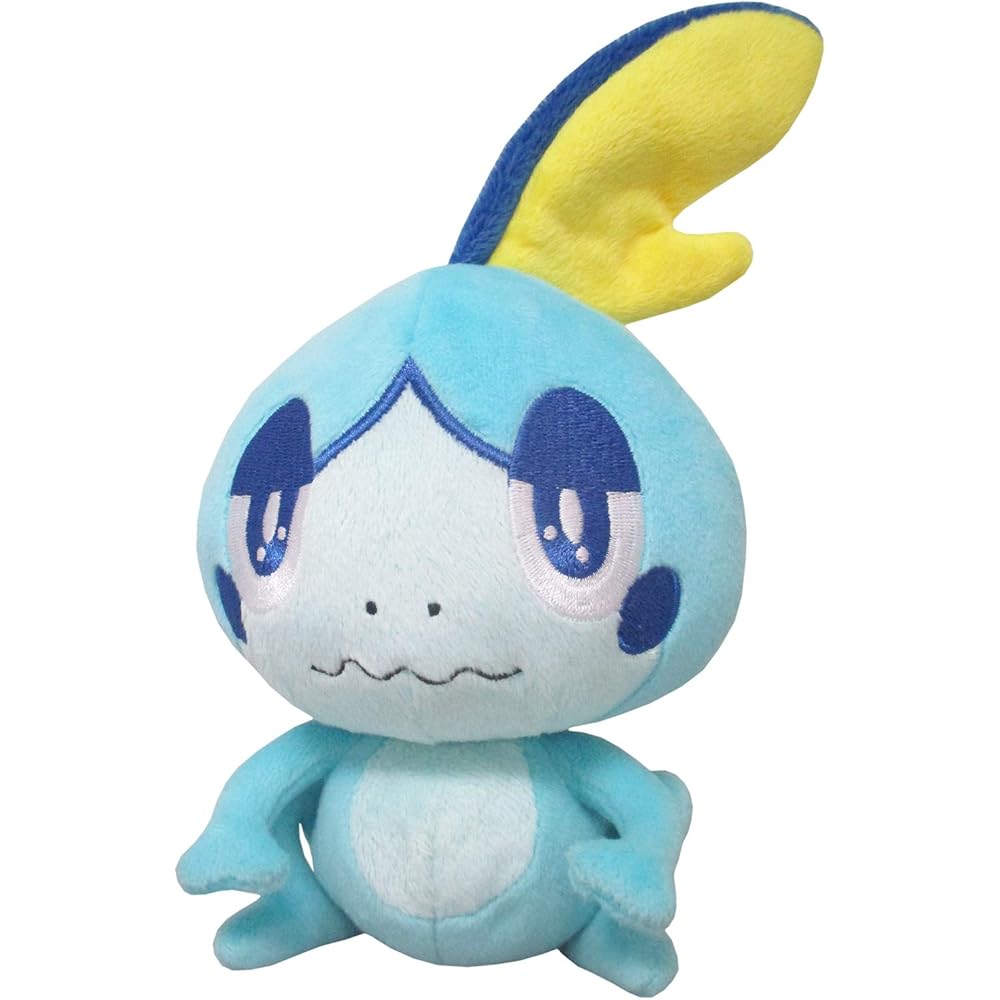 Sanei Boeki Pocket Monster All Star Collection Sobble Plush Toy 20cm Soft Stuffed Animal
