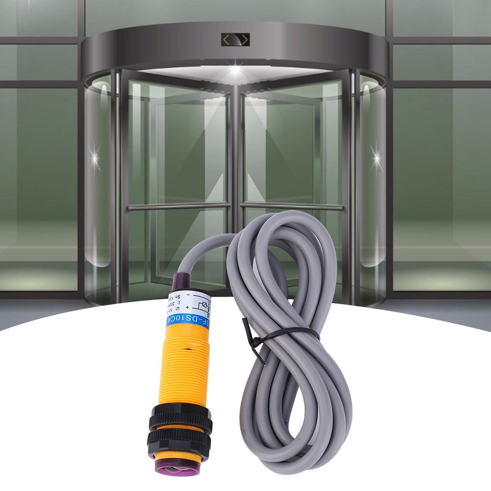 10Pcs JYIO Photoelectric Switch Diffuse Reflection for Machine Tool E3F DS10C4 1030VDC