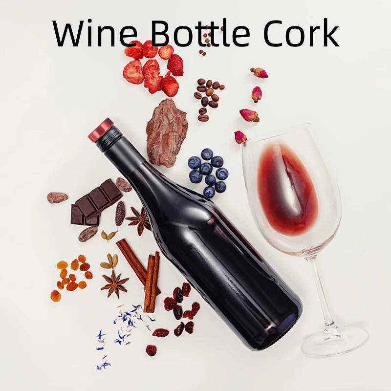 5pcs Reusable T-shaped Bottle Stoppers Corks for Wine Perfect for Long-term Storage